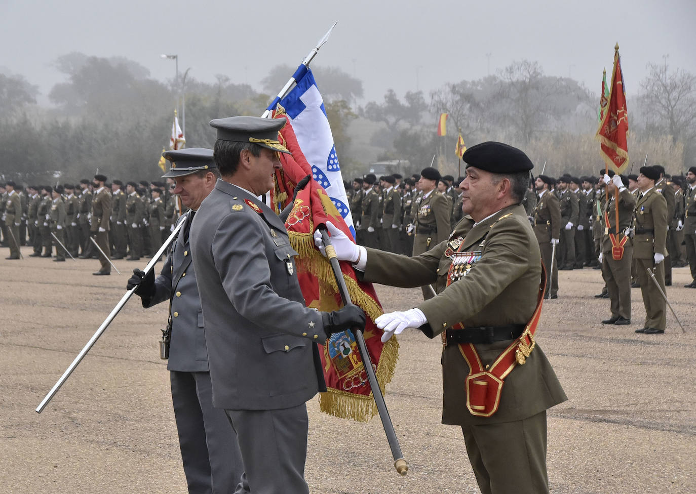 Fotos: Los militares de Bótoa celebran el Día de la Inmaculada