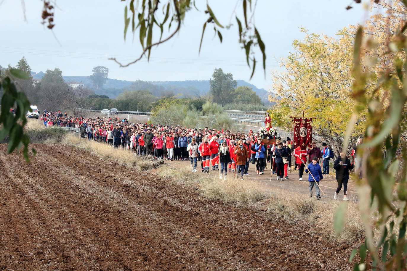 Procesión celebrada en la mañana de este lunes.