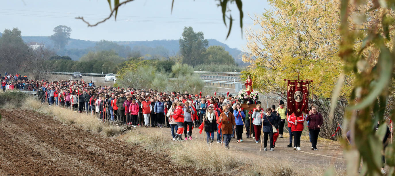 Procesión celebrada en la mañana de este lunes.