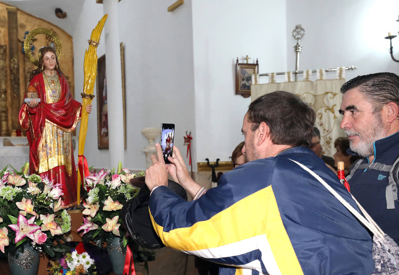 Procesión celebrada en la mañana de este lunes.