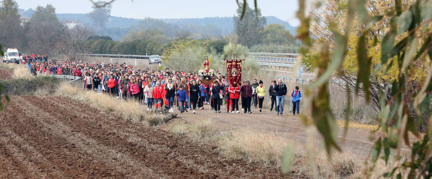 Procesión celebrada en la mañana de este lunes.