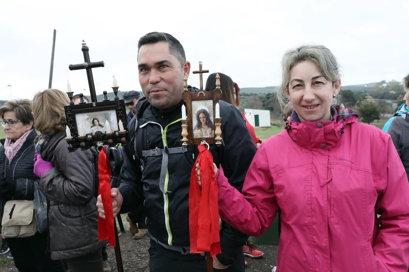 Procesión celebrada en la mañana de este lunes.