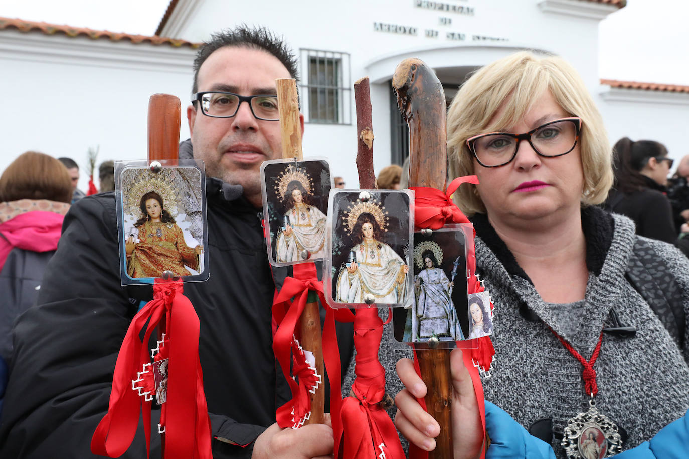 Procesión celebrada en la mañana de este lunes.