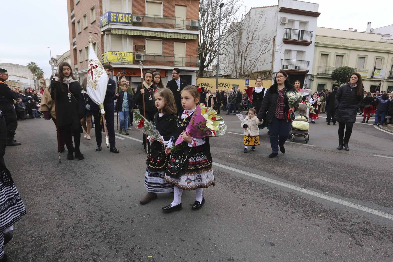 Fotos: Procesión de la mártir Santa Eulalia en Mérida