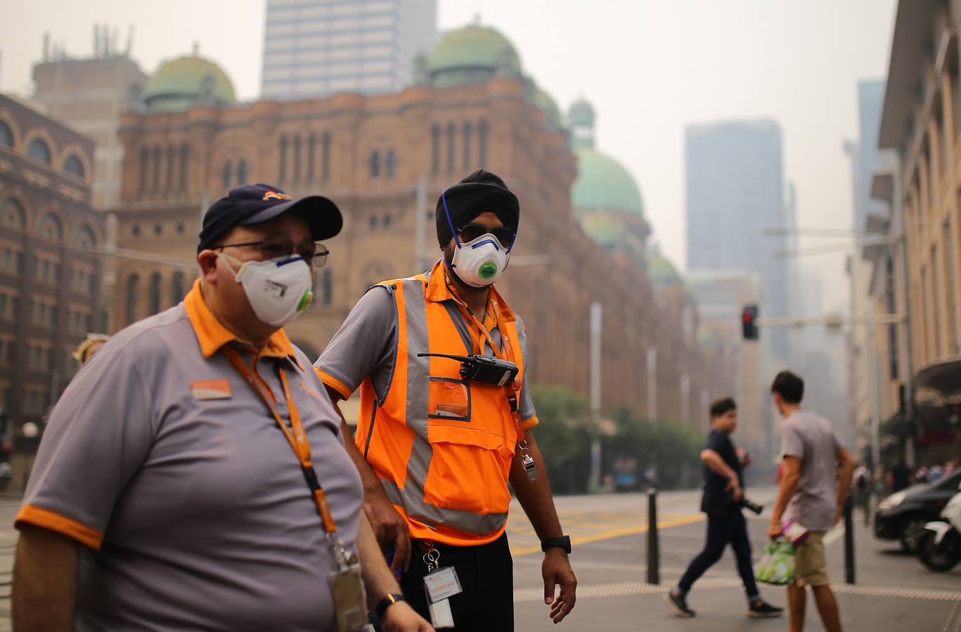 Fotos: El humo y la neblina de los incendios en Nueva Gales del Sur se cierne sobre Sydney