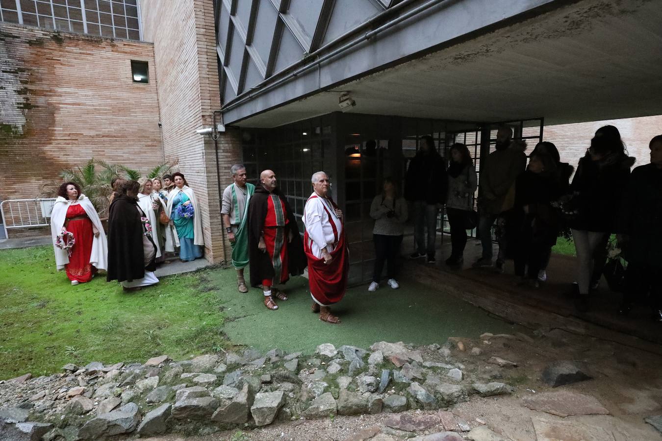 Fotos: El Museo de Arte Romano acoge la fiesta de la Saturnalia