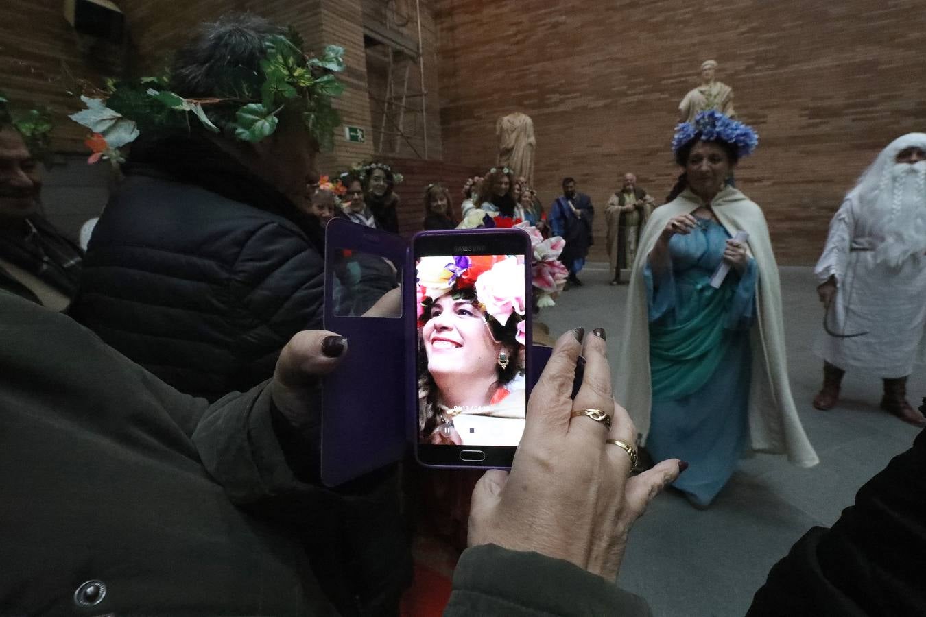 Fotos: El Museo de Arte Romano acoge la fiesta de la Saturnalia