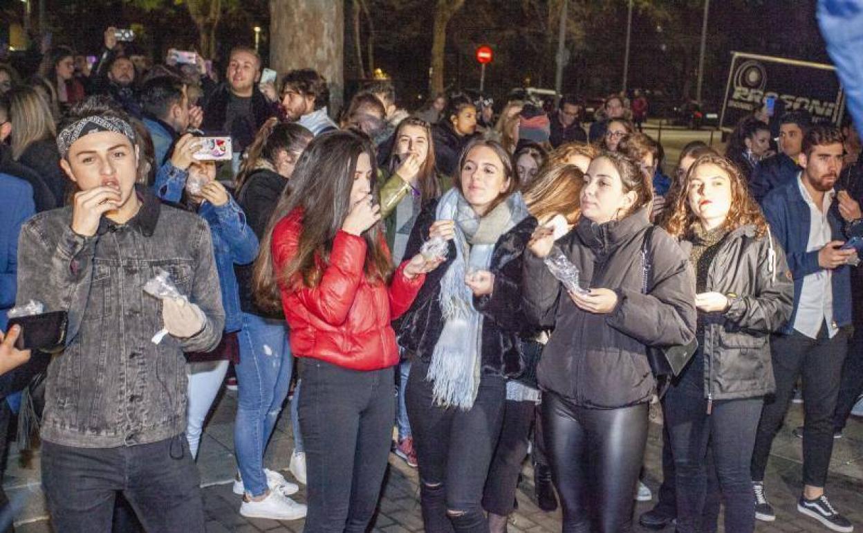 La Nochevieja Universitaria reunió a unos 300 jóvenes