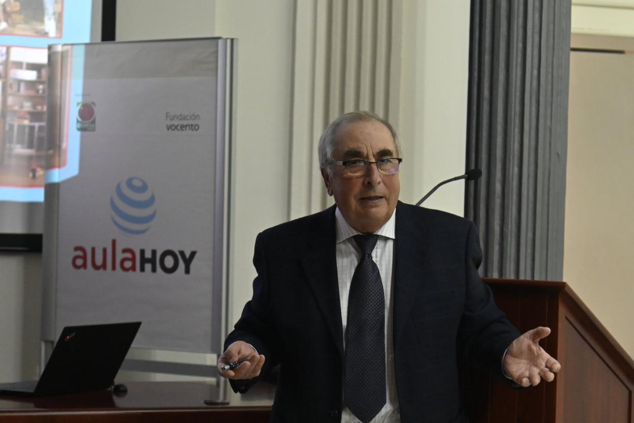 Imagen de la ponencia de ayer. :: arnelas