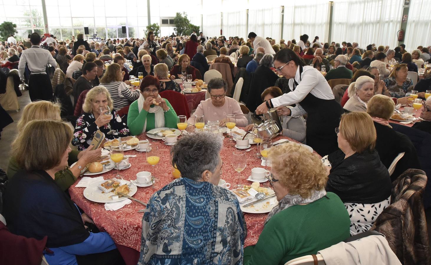 Fotos: Desayuno Navideño de Mayores en el Hotel Río