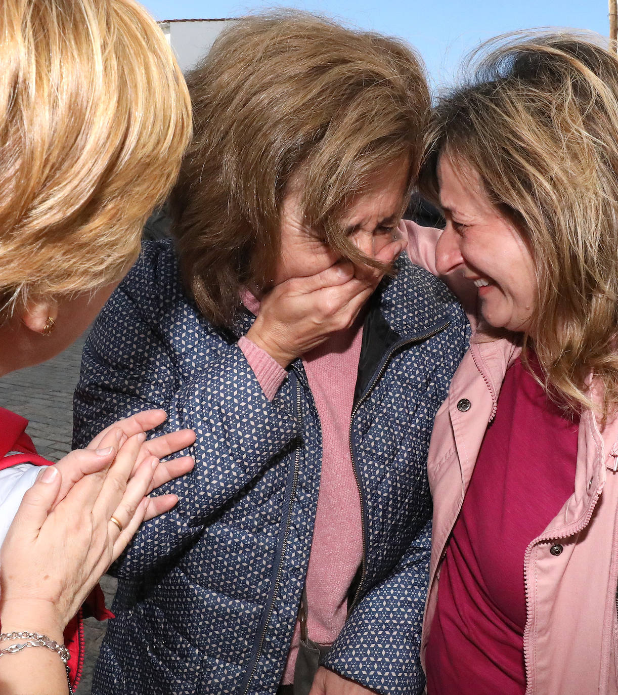 Los agraciados de Fuente del Maestre celebran el premio