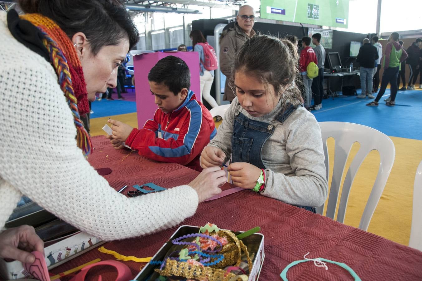 Fotos: La feria de la juventud Iberocio de Badajoz llega con novedades como un área de voluntariado o un pasaje del terror