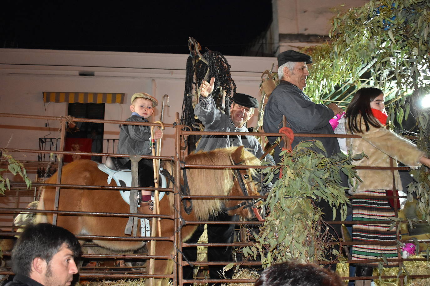 Miajadas. Una de las carrozas que acompañaron al séquito real. :: 