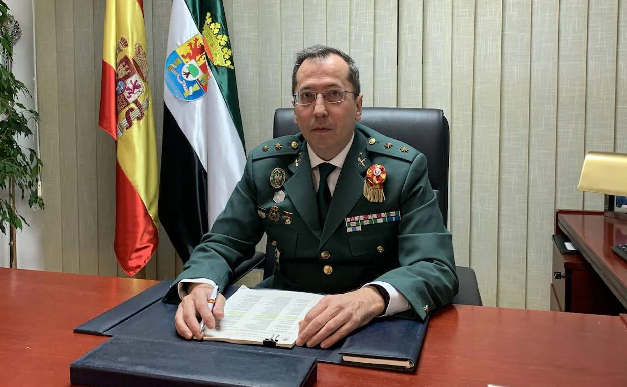 El teniente coronel José Andrés Campón nuevo jefe de la Comandancia de la Guardia Civil de