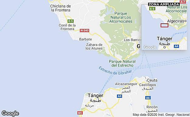 Zona en la que ha desaparecido. 