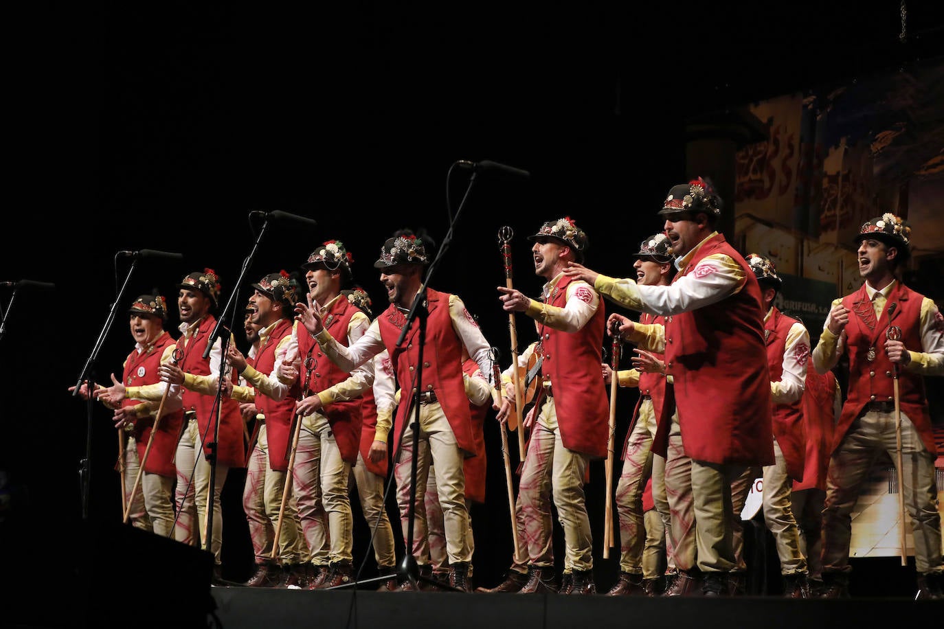 Fotos: Segunda semifinal del Carnaval Romano 2020