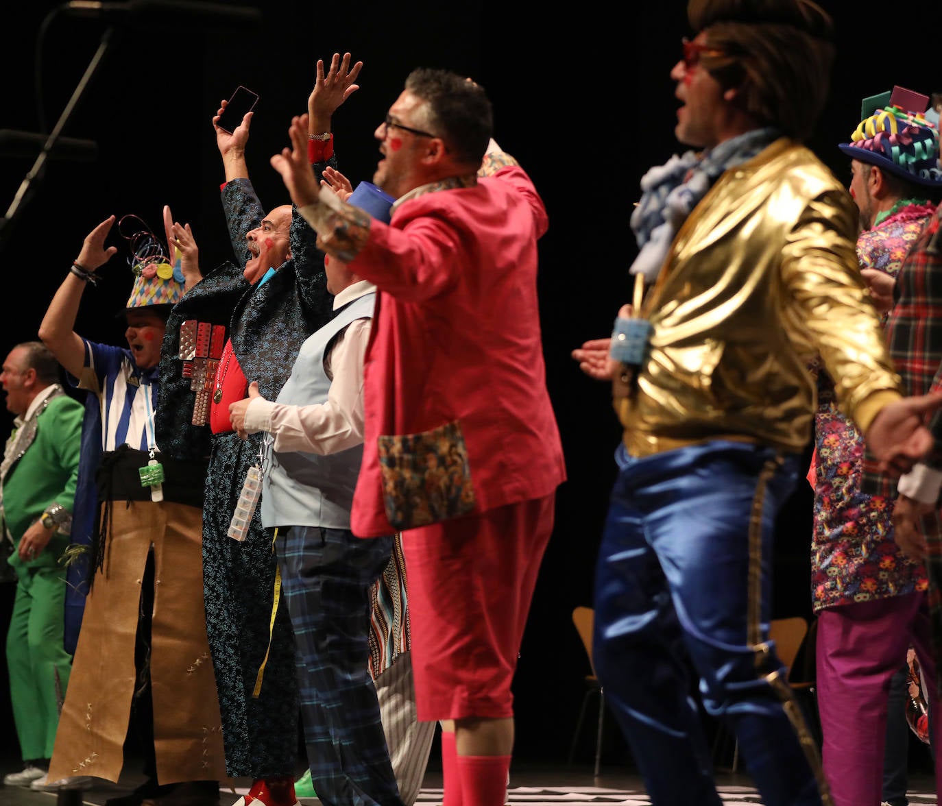 Fotos: Segunda semifinal del Carnaval Romano 2020