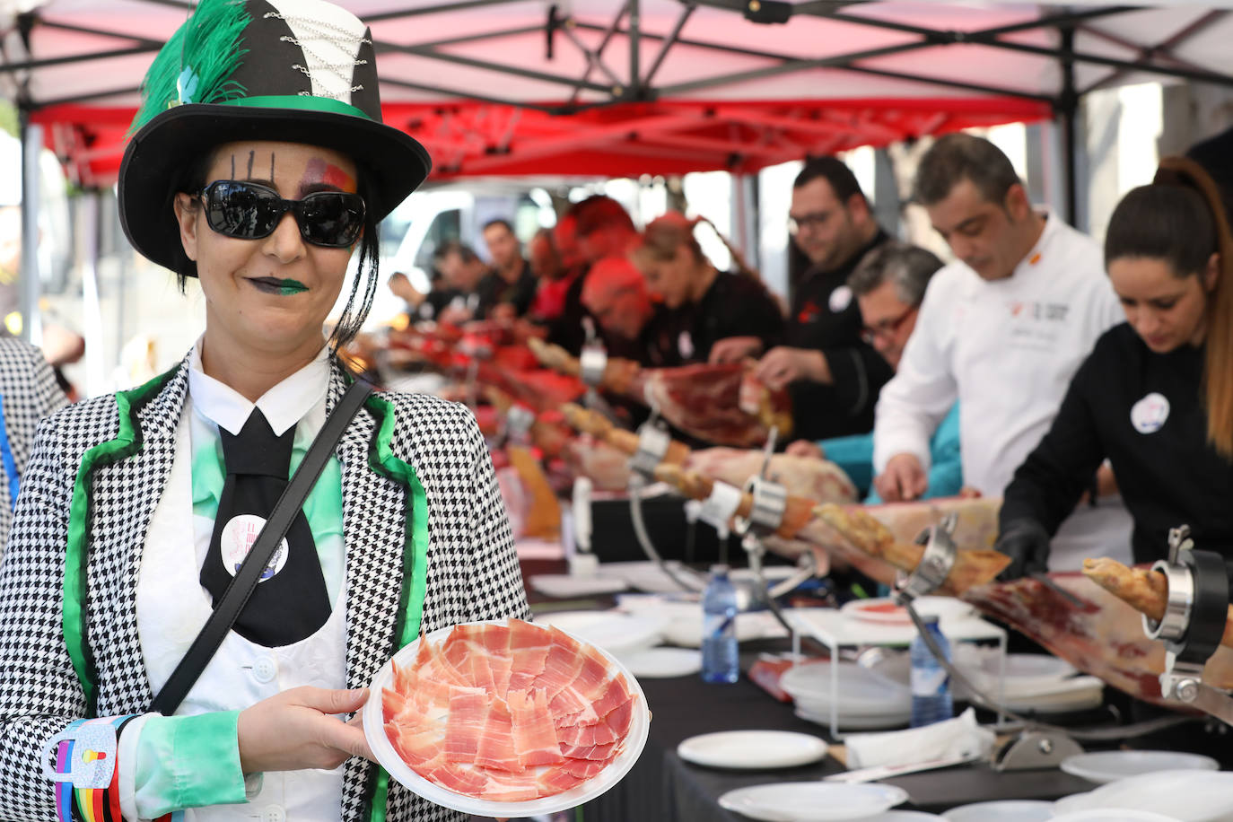 Fotos: Carrera, jamonada y grabanzada en el Carnaval Romano