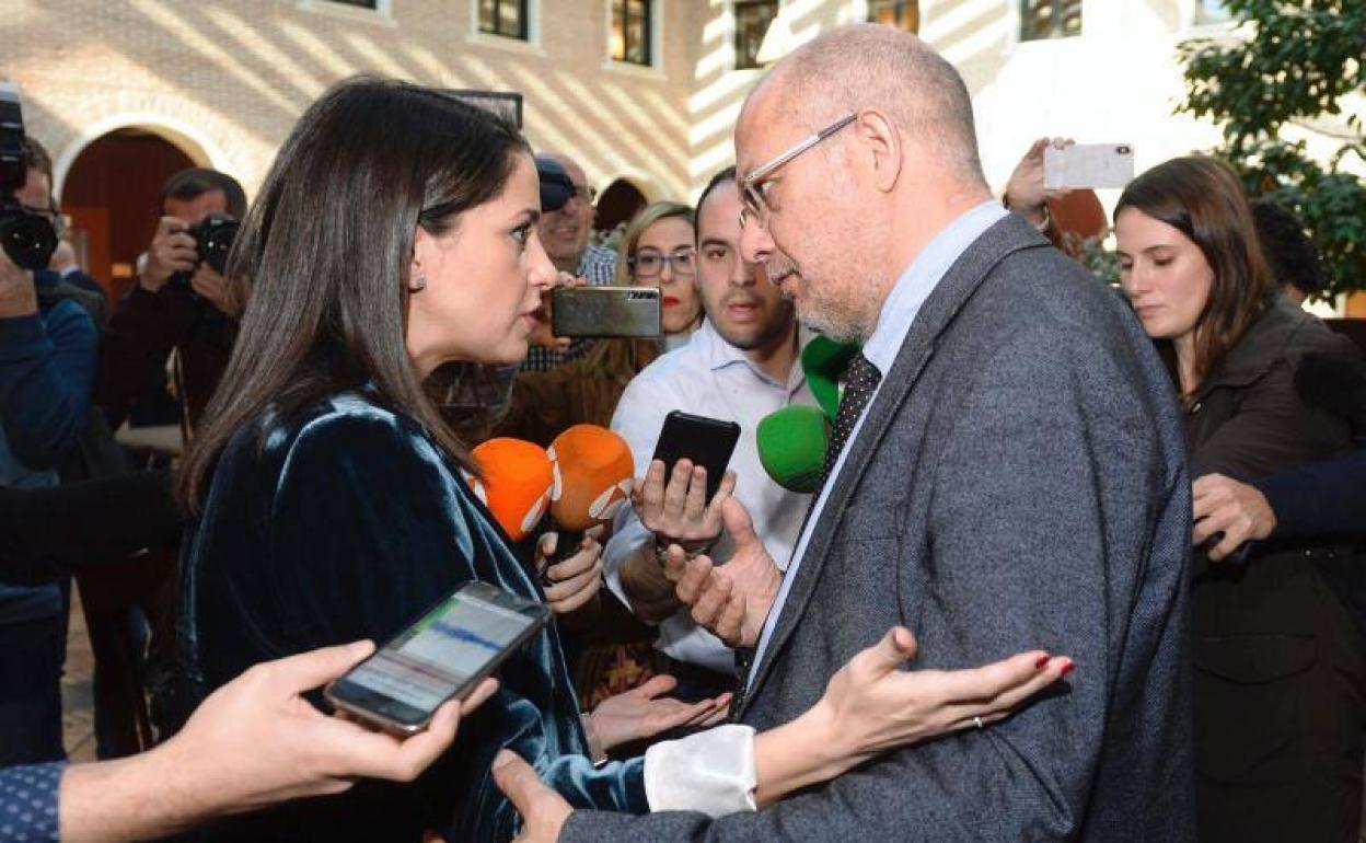 Inés Arrimadas y Francisco Igea.