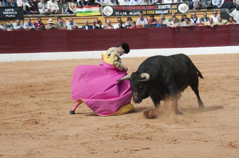 Alarde de torería y valor de Emilio de Justo y Ginés Marín para abrir la puerta grande. 