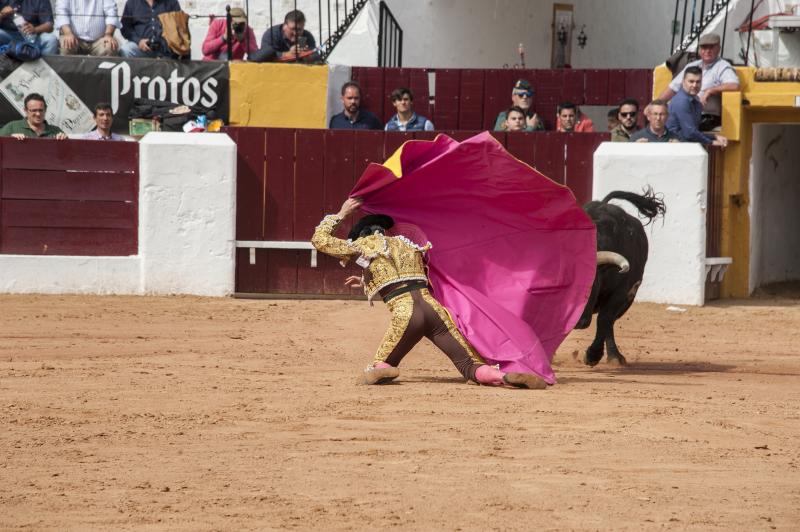 Alarde de torería y valor de Emilio de Justo y Ginés Marín para abrir la puerta grande. 