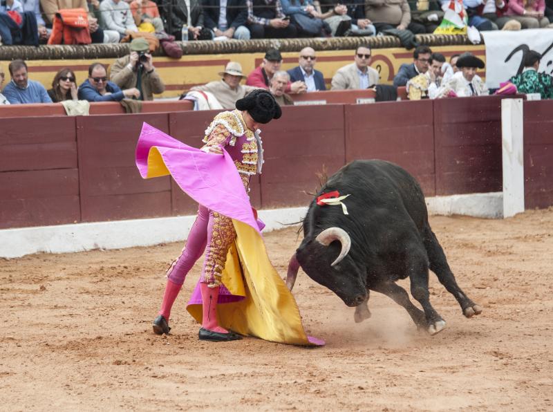 Alarde de torería y valor de Emilio de Justo y Ginés Marín para abrir la puerta grande. 