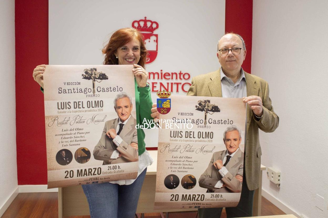 Presentación de la gala del V Premio Santiago Castelo. 