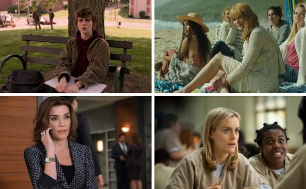 'Esta mierda me supera', 'Big Little Lies', 'The Good Wife' y 'Orange is the New Black'.