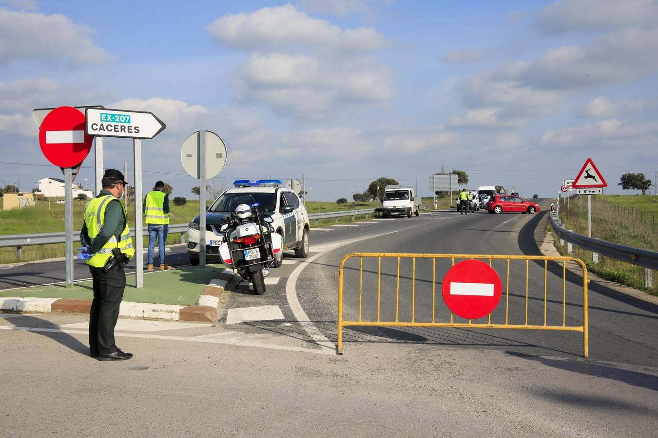 Restricciones de acceso a la localidad cacereña de Arroyo de la Luz