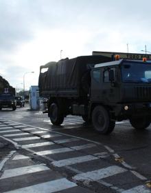 Imagen secundaria 2 - El Ejército se despliega en Cáceres, Plasencia y Almaraz