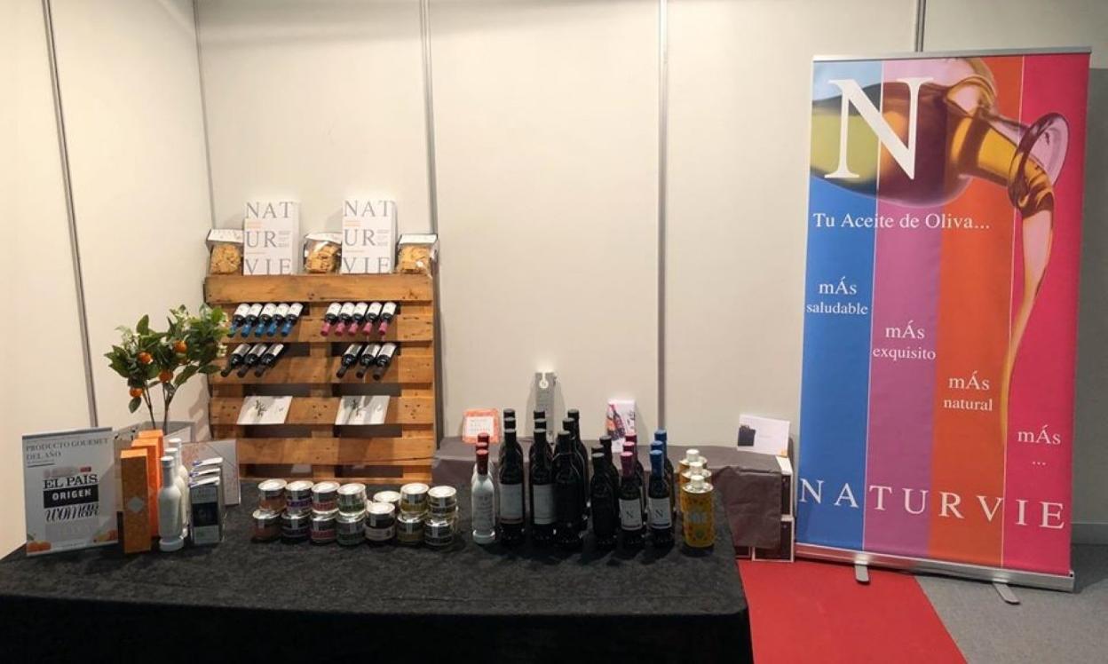 Stand de Naturvie en Gustoko. 