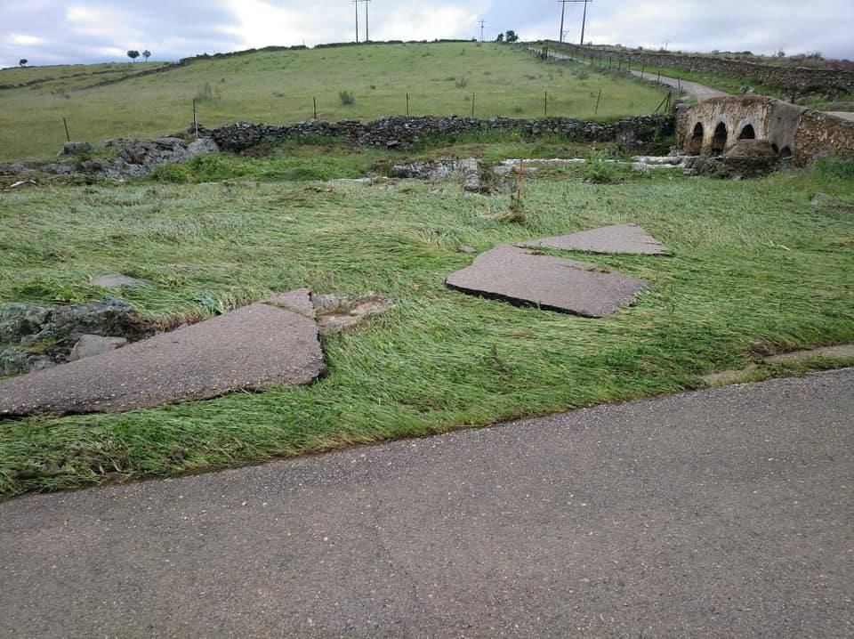 Fotos: Daños provocados por las tormentas en Salorino