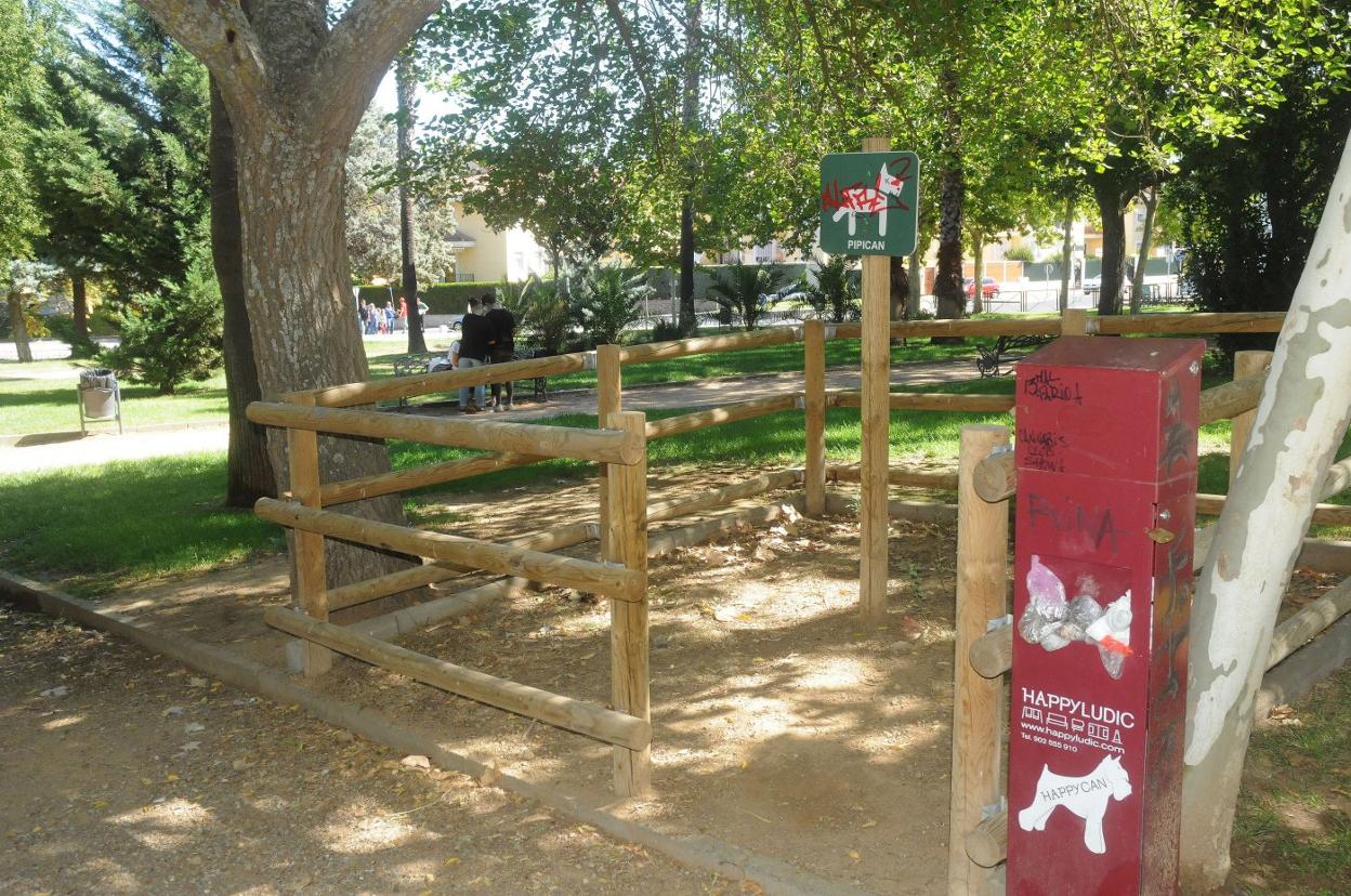 Parque de la Argentina, una de las zonas verdes de la ciudad. 