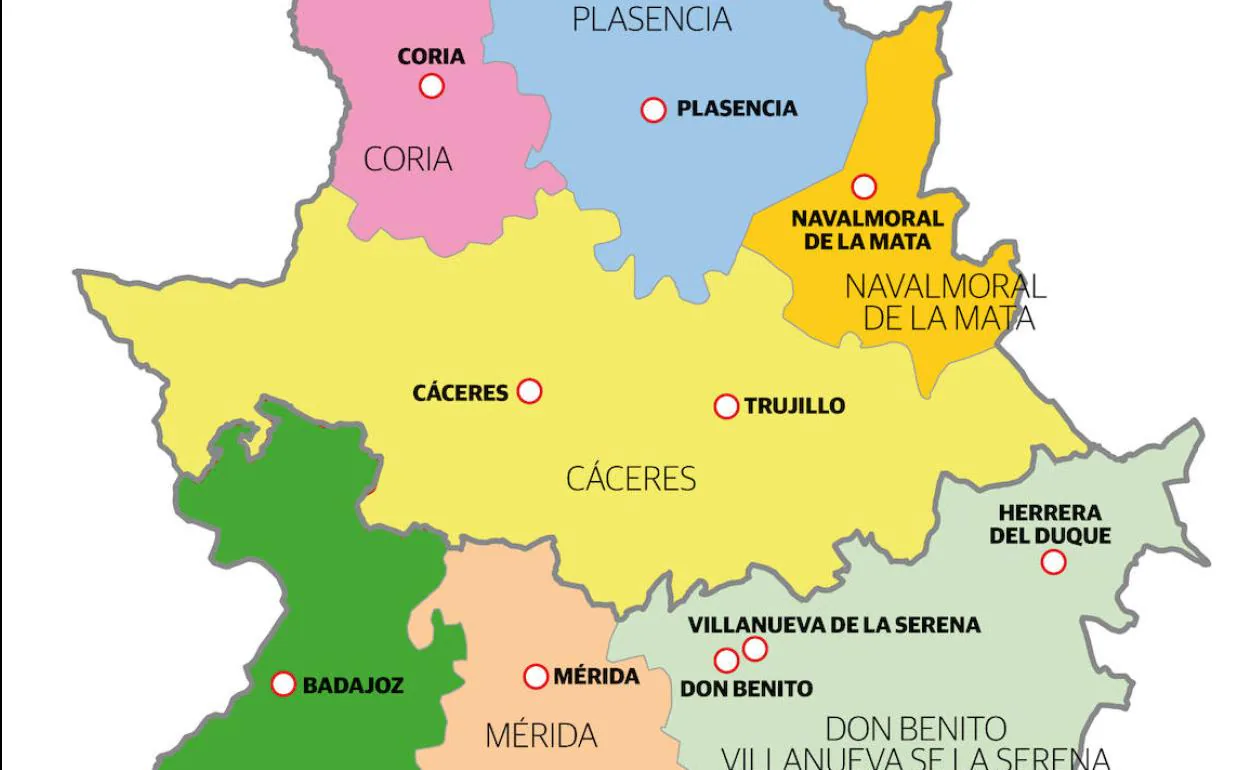 Badajoz y Llerena-Zafra son las áreas de salud mejor situadas para la transición