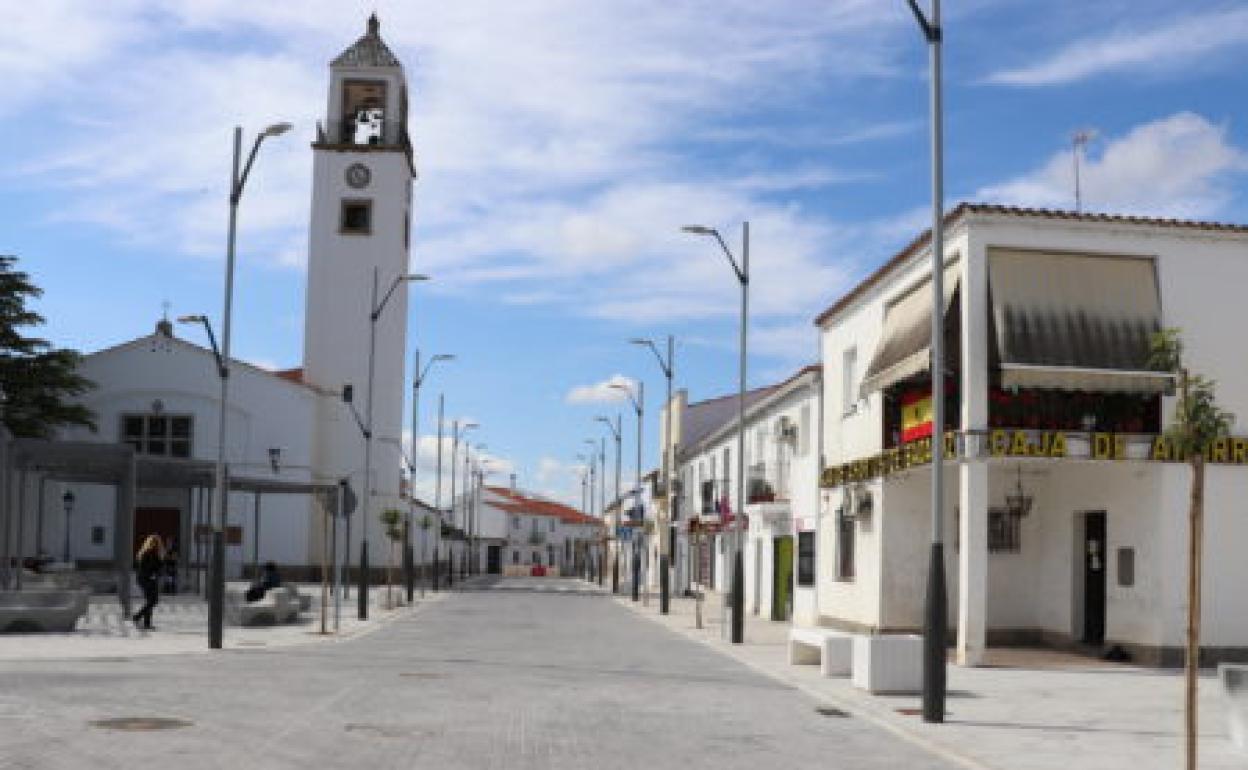 Una de las calles de la zona comercial de Valdivia.