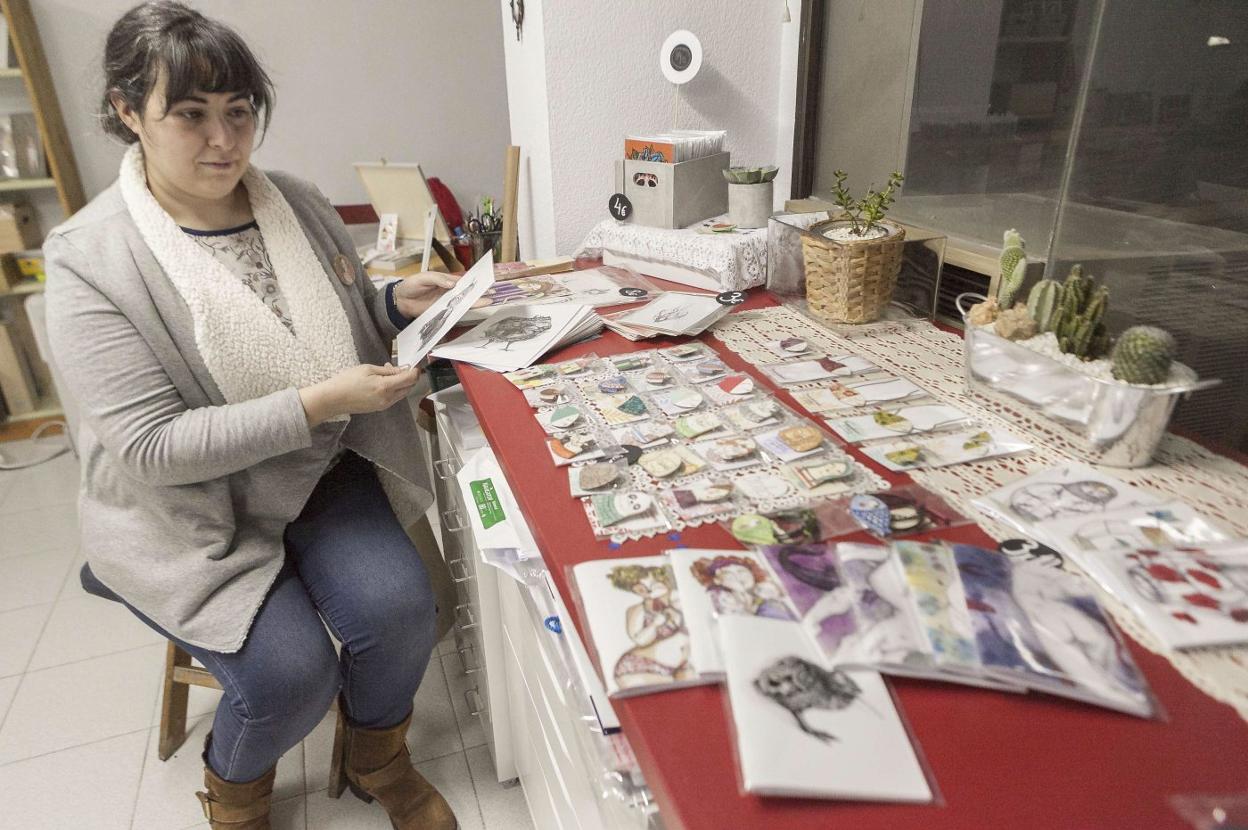 La ilustradora María Polán.