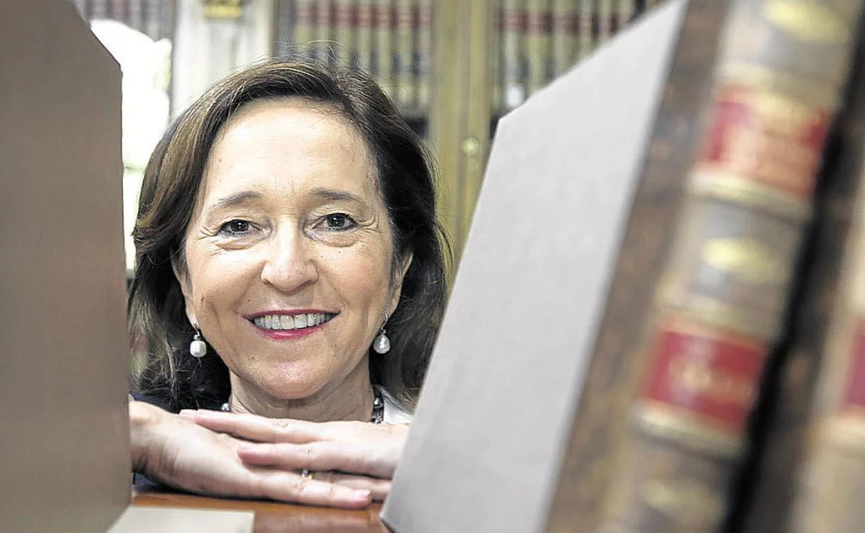 Ana Santos Aramburo, directora de la Biblioteca Nacional desde 2013. 