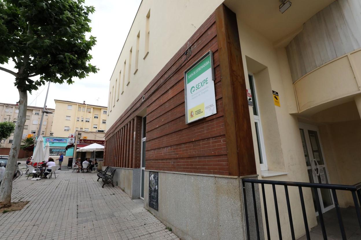 Edificio del Sexpe en Mérida, situado en Nueva Ciudad.