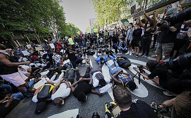 España se suma a las protestas por el asesinato de George Floyd