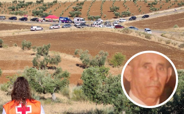 Dispositivo montado ayer en Nogales para intentar encontrar a Luis Borrego.