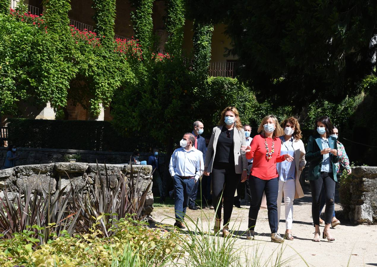 Inauguración de la ampliación de la visita turística en el Monasterio de Yuste 