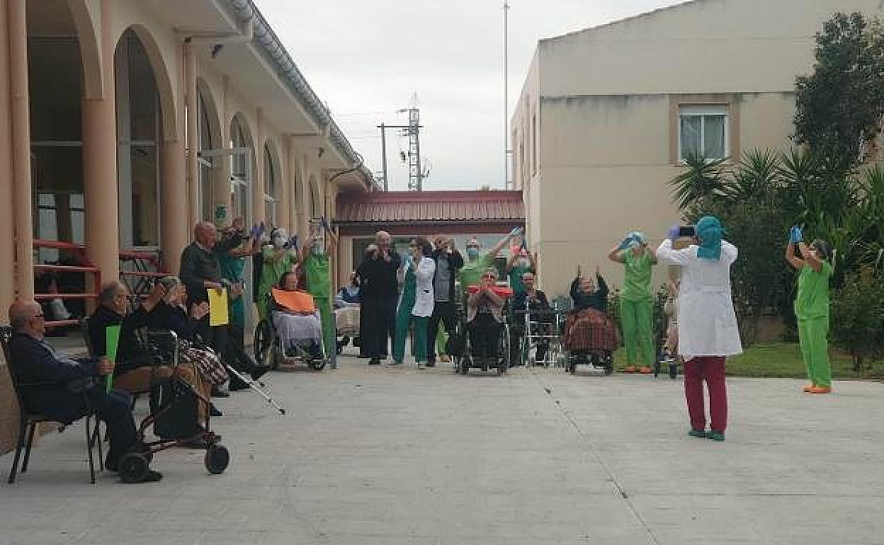 Imagen de la residencia en Casar de Cáceres. 