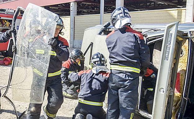 Un turno completo de bomberos de Badajoz está en cuarentena por un positivo