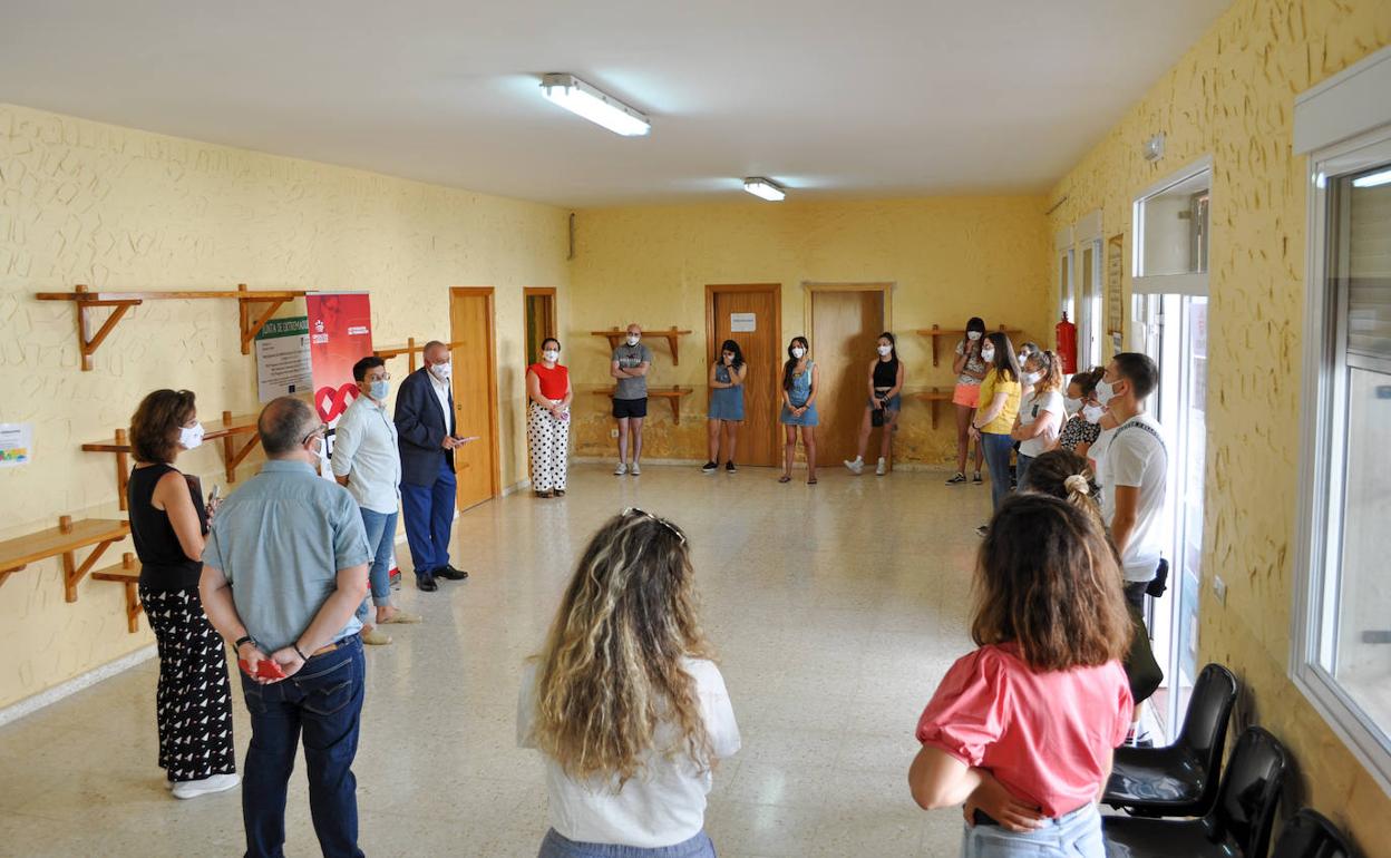 Acto inaugural del curso 'Simulación empresarial'.