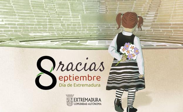 Cartel del Día de Extremadura.