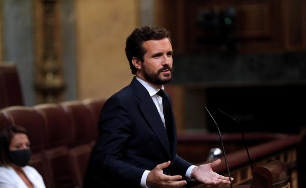 Casado: «Acabe con el triunfalismo ya y pongamos control a los rebrotes»