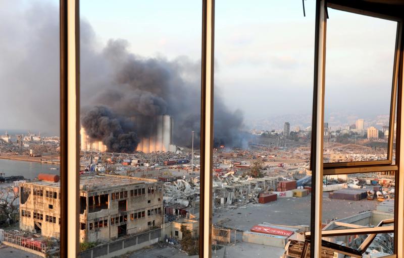 Fotos: La explosión en el puerto de Beirut, en imágenes