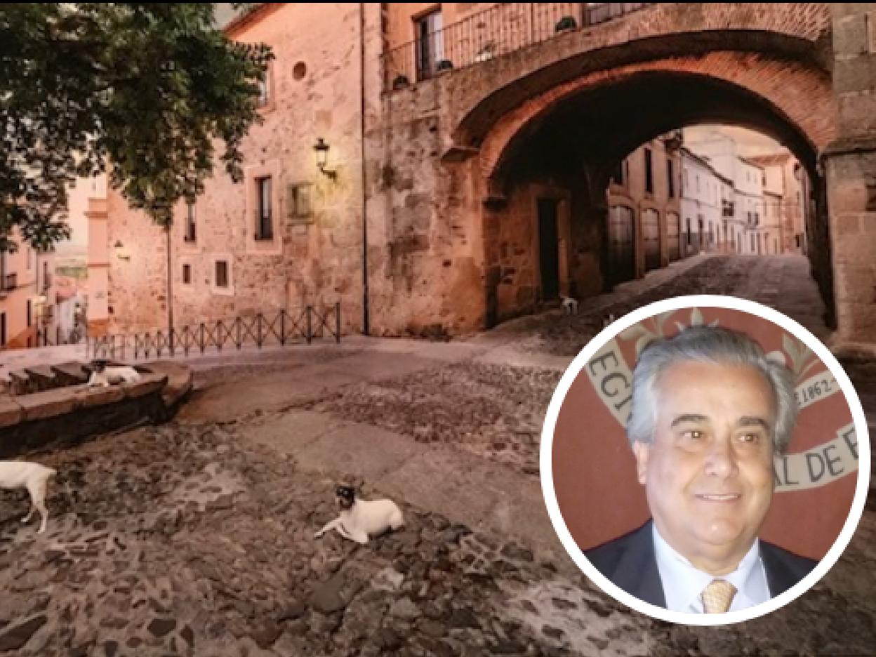 t Cáceres. Ignacio Ferrer recomienda visitar la Plazuela del Socorro y toda la ciudad monumental.