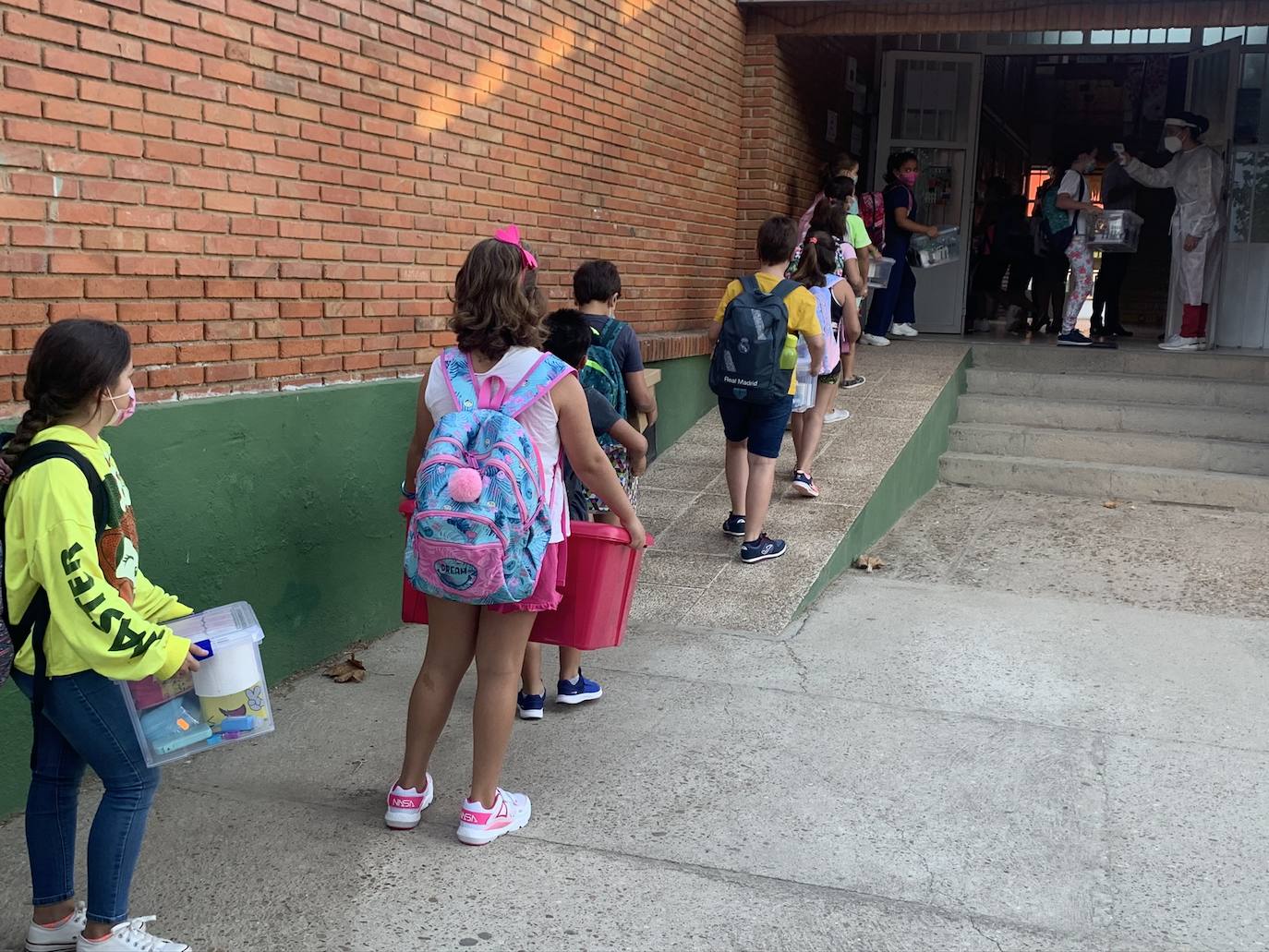 Vuelta al cole en Zafra. 