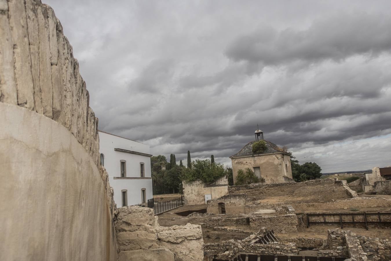 Uno de los yacimientos de la Alcazaba de Badajoz.